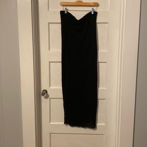 Chicos beaded knit skirt